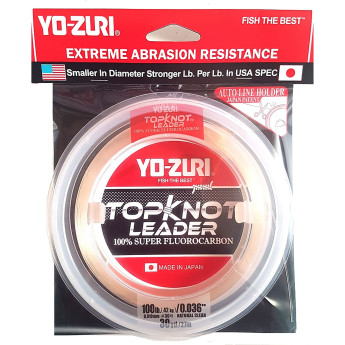 Леска YO-ZURI TOPKNOT LEADER FLUOROCARBON 100%30YDS 100Lbs (0.910mm)