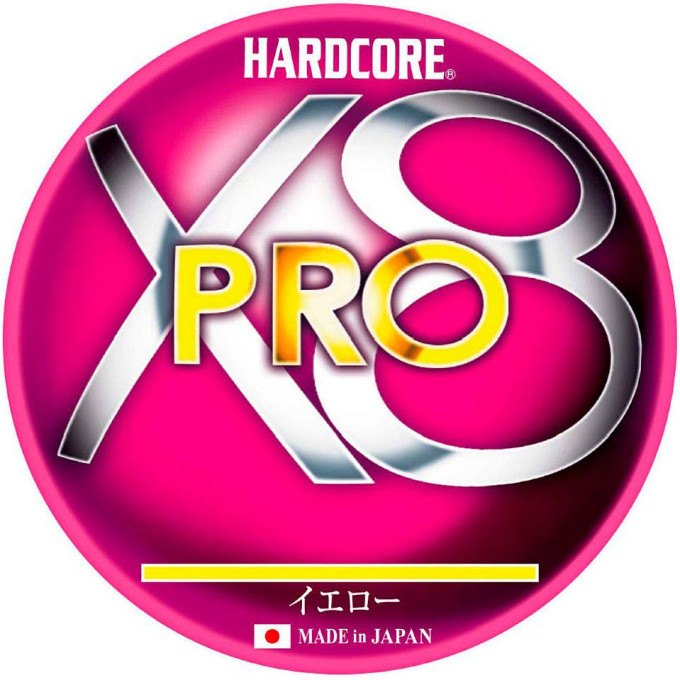 Плетеный шнур YO-ZURI DUEL PE HARDCORE X8 200m 5Color #0.6 (0.132mm) 5.8kg H3260